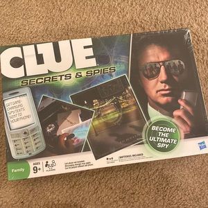 Clue: Secrets & Spies Electronic Board Game Brand New in Box Sealed